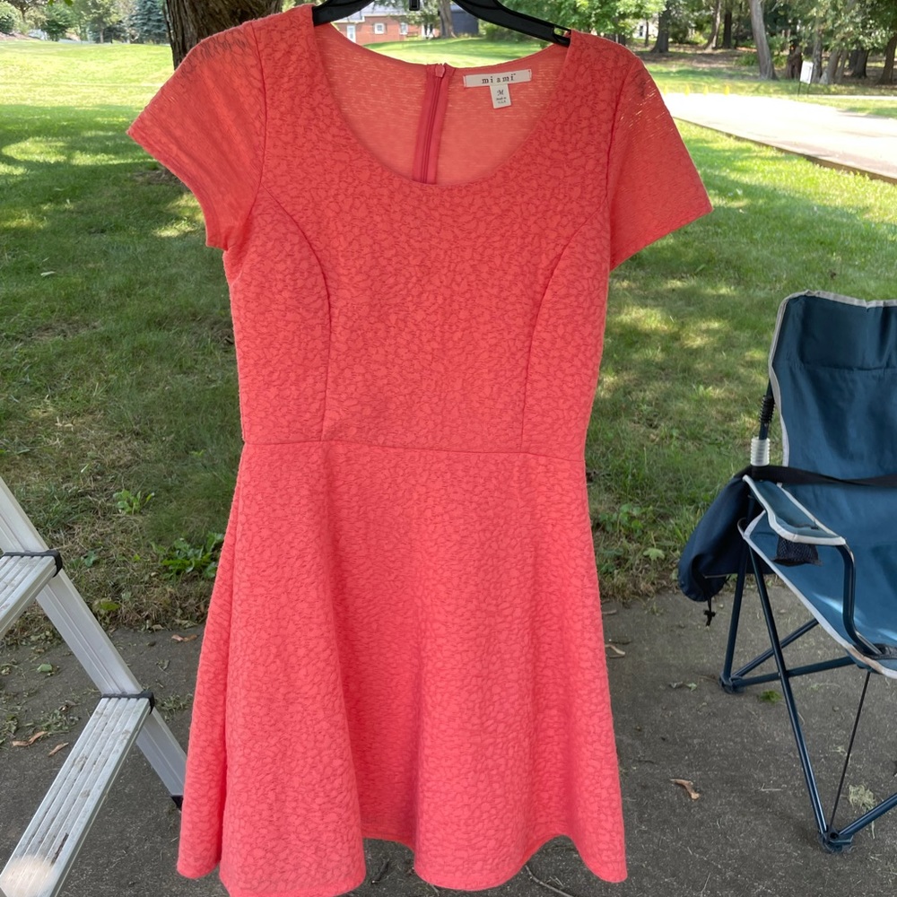 Peach Summer Spring Dress